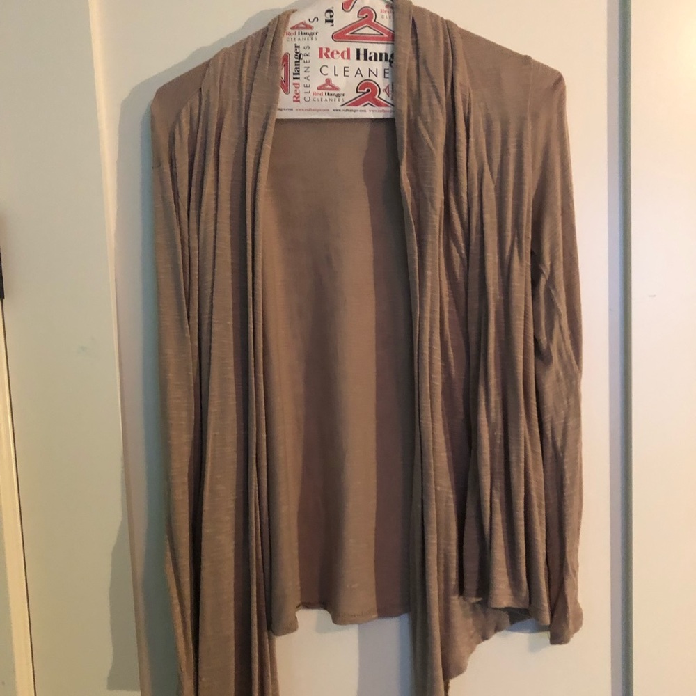 Tan Cardigan